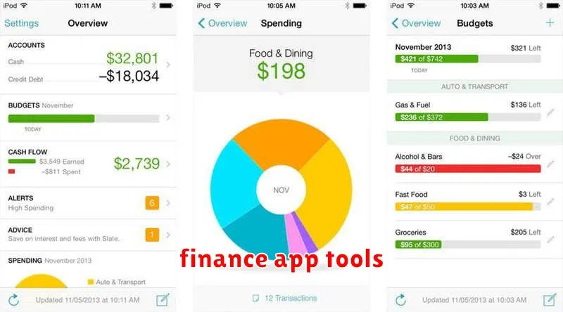 finance app tools