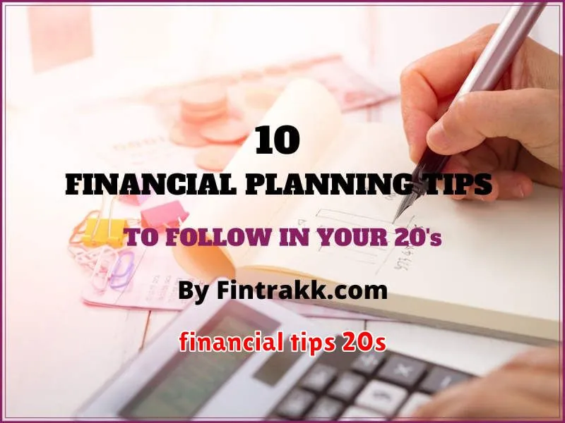 financial tips 20s